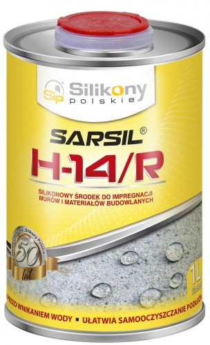 Silikony Polskie SARSIL H-14/R Silikonowy środek do hydrofobizacji murów i materiałów budowlanych